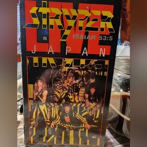 STRYPER in Japan -Isaian 53:5 VHS 80s
